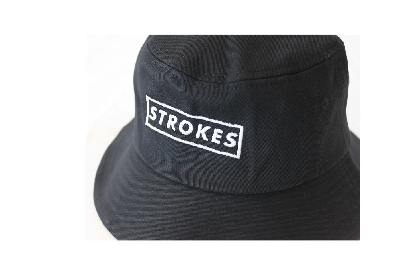 Strokes Golf Bucket Hat in Black strokesgolf