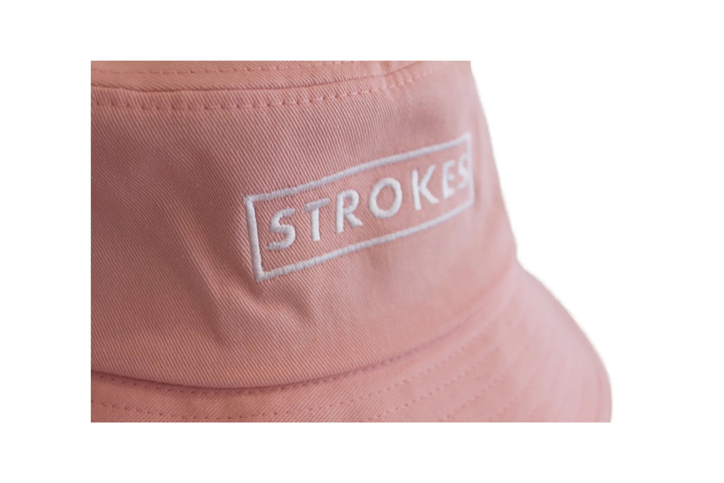 Strokes Golf Bucket Hat in Baby Pink strokesgolf