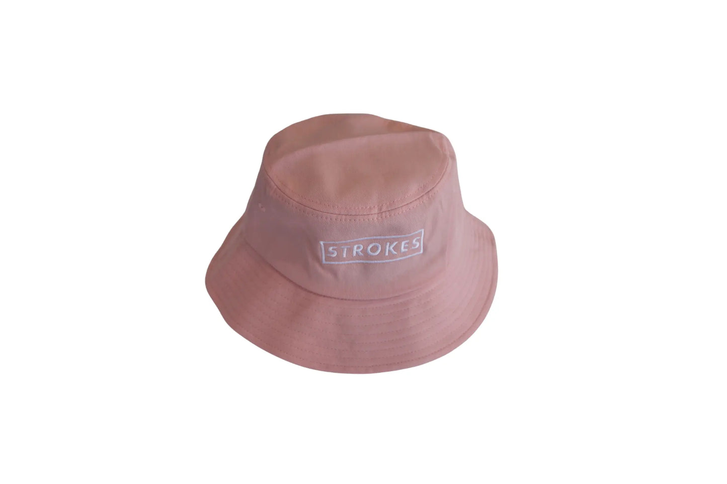 Strokes Golf Bucket Hat in Baby Pink strokesgolf