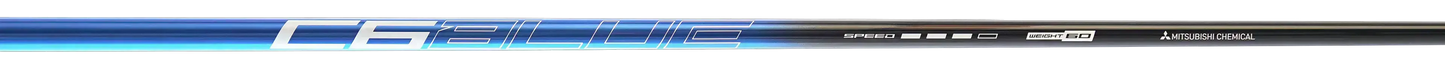 Mitsubishi Chemical C6 Blue Graphite Fairway Shaft RAW Mitsubishi Chemical