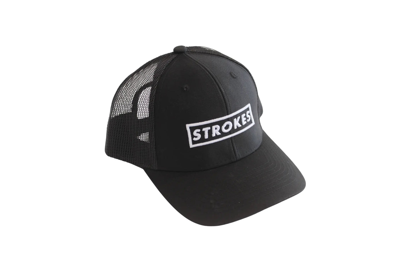 Strokes Golf Trucker Cap in Black strokesgolf