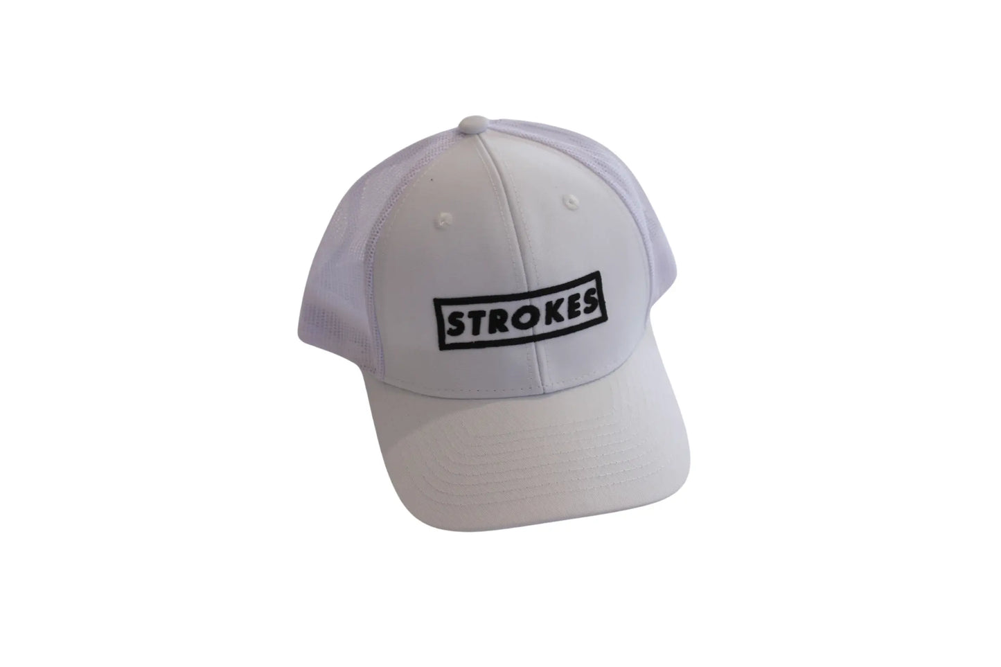 Strokes Golf Trucker Cap in White strokesgolf