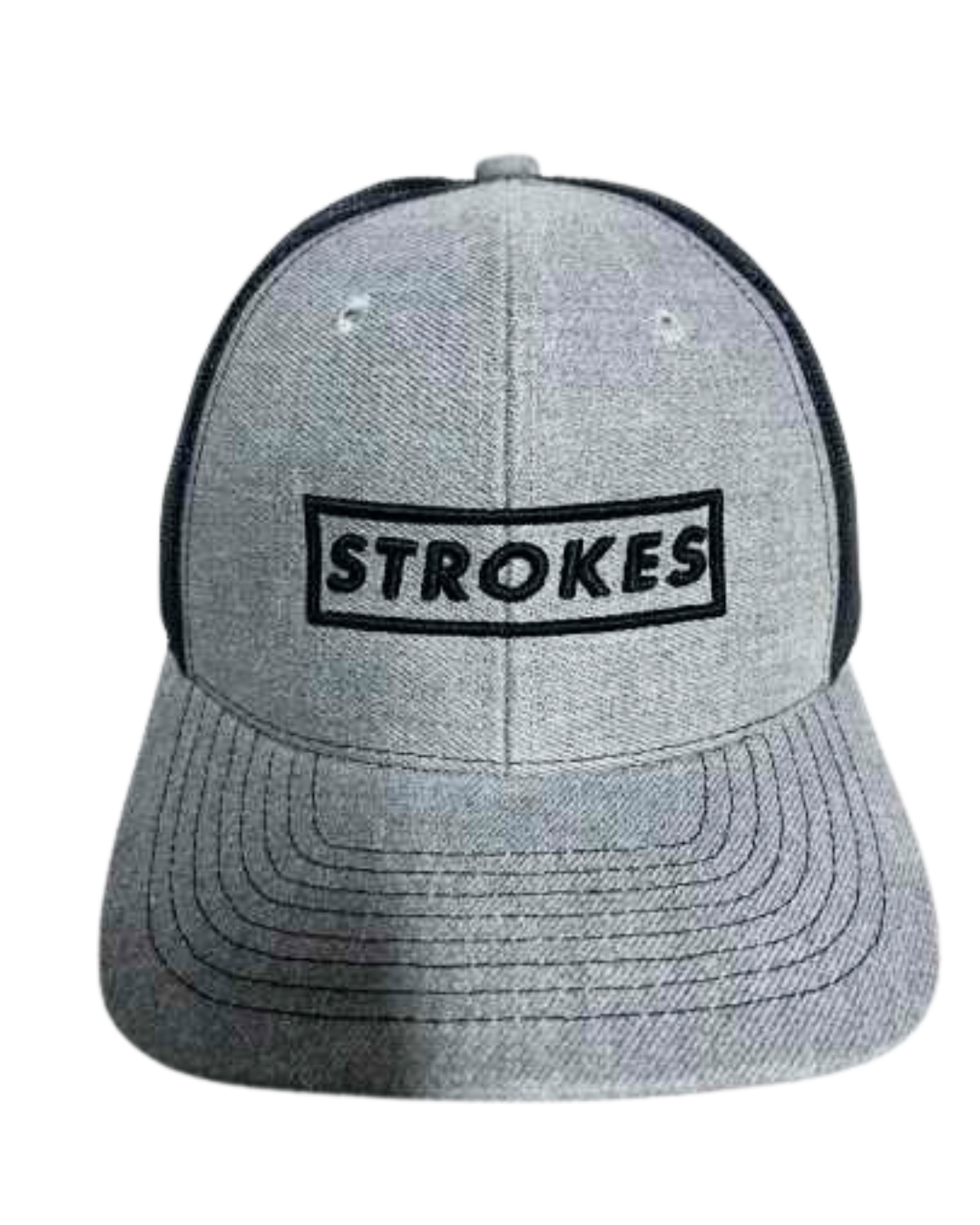Strokes Golf Trucker Cap in Charcoal