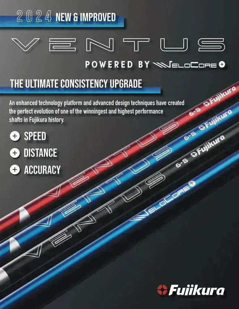 Fujikura Ventus Red with Velocore Golf Shaft