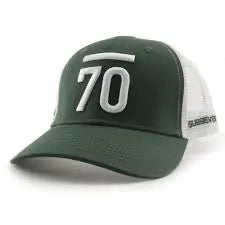 Sub 70 Aberdeen Curved Brim Cap - Green / White Sub 70