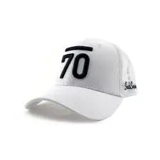 Sub 70 Aberdeen Curved Brim Adjustable Cap White / Black Sub 70
