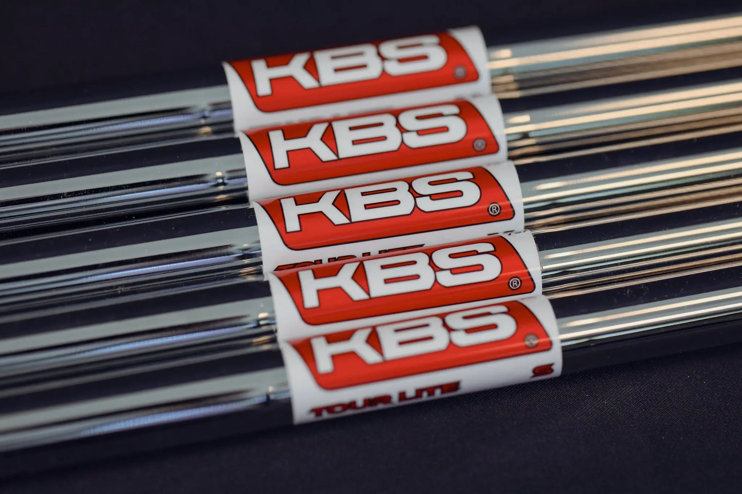 KBS Tour Lite Iron Shaft - Steel - Taper Sub 70 Set of 7 KBS